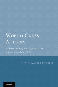 Immagine di copertina: World Class Actions 9780199730247
