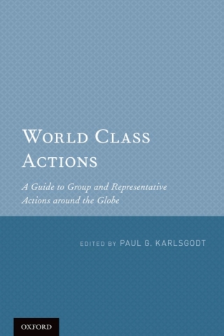 Imagen de portada: World Class Actions 9780199730247