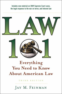 Cover image: Law 101 3rd edition 9780195179576