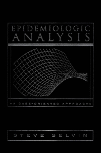 Cover image: Epidemiologic Analysis 9780195144895