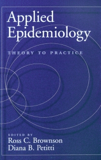 Cover image: Applied Epidemiology 1st edition 9780195111903