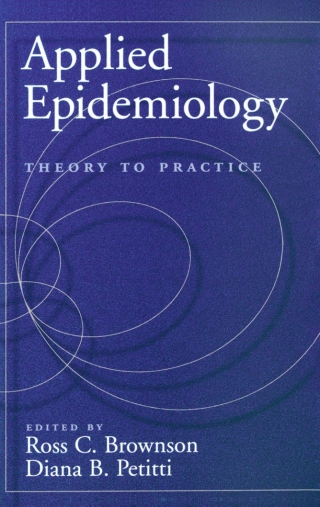 Imagen de portada: Applied Epidemiology 1st edition 9780195111903