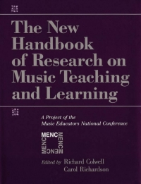 Imagen de portada: The New Handbook of Research on Music Teaching and Learning 1st edition 9780195138849