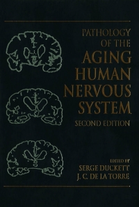 Cover image: Pathology of the Aging Human Nervous System 2nd edition 9780195130690
