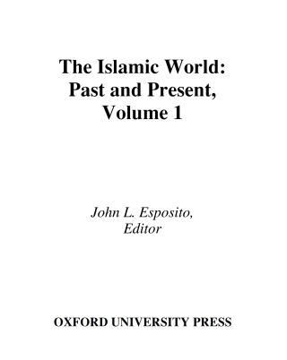 Cover image: The Islamic World 1st edition 9780195165203