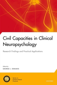 Imagen de portada: Civil Capacities in Clinical Neuropsychology 1st edition 9780199774067