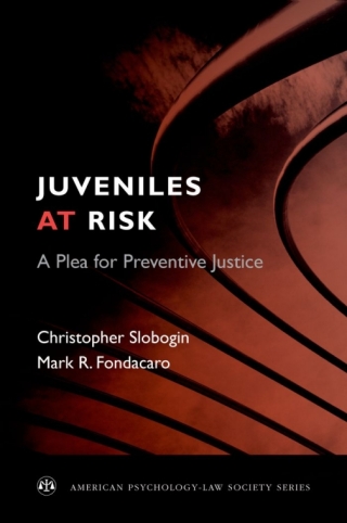 Cover image: Juveniles at Risk 9780199778355