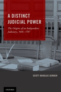 Immagine di copertina: A Distinct Judicial Power 9780199765874
