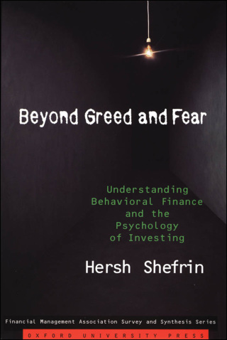 Cover image: Beyond Greed and Fear 9780195304213