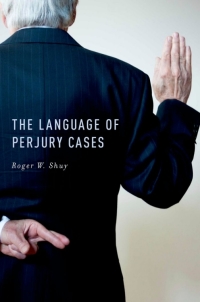 Cover image: The Language of Perjury Cases 9780199795383