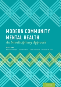 Cover image: Modern Community Mental Health 9780199798063