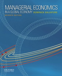 Cover image: Managerial Economics in a Global Economy 7th edition 9780199811786