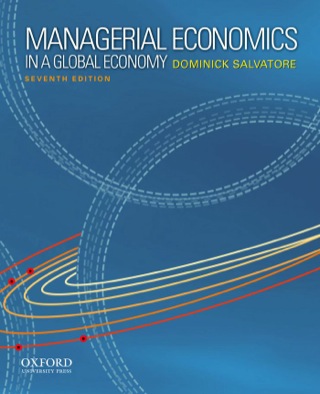 Cover image: Managerial Economics in a Global Economy 7th edition 9780199811786