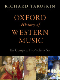 Cover image: Oxford History of Western Music 9780199842131