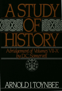 Cover image: A Study of History 9780195050813