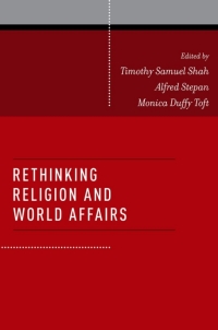 Imagen de portada: Rethinking Religion and World Affairs 9780199827992