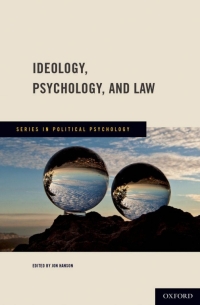 Cover image: Ideology, Psychology, and Law 1st edition 9780199737512