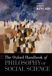 Cover image: The Oxford Handbook of Philosophy of Social Science 1st edition 9780195392753