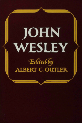 Imagen de portada: John Wesley 9780195028102