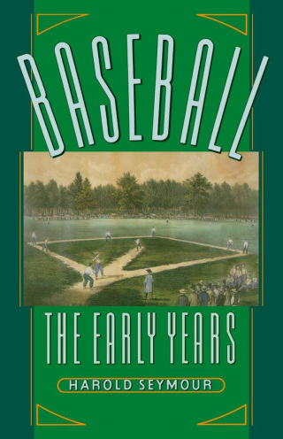 Cover image: Baseball 9780195059120