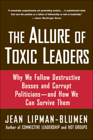 Cover image: The Allure of Toxic Leaders 9780195312003