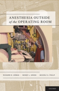 Imagen de portada: Anesthesia Outside of the Operating Room 9780195396676