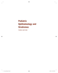 Omslagafbeelding: Pediatric Ophthalmology and Strabismus 3rd edition 9780199857012