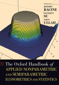 Cover image: The Oxford Handbook of Applied Nonparametric and Semiparametric Econometrics and Statistics 1st edition 9780199857944