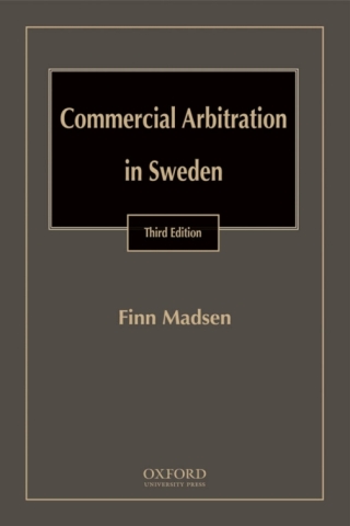 Cover image: Commercial Arbitration in Sweden 3rd edition 9780195339703