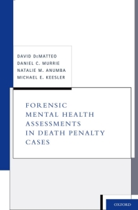 Omslagafbeelding: Forensic Mental Health Assessments in Death Penalty Cases 9780195385809