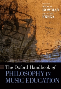 Cover image: The Oxford Handbook of Philosophy in Music Education 1st edition 9780195394733