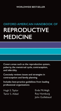 Cover image: Oxford American Handbook of Reproductive Medicine 9780199735761