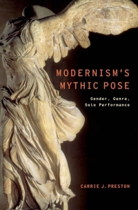 Cover image: Modernism's Mythic Pose 9780199766260