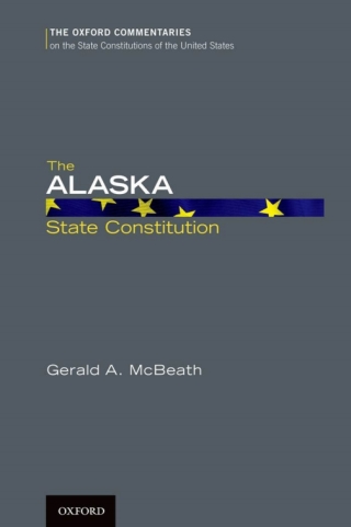 Imagen de portada: The Alaska State Constitution 9780199778294