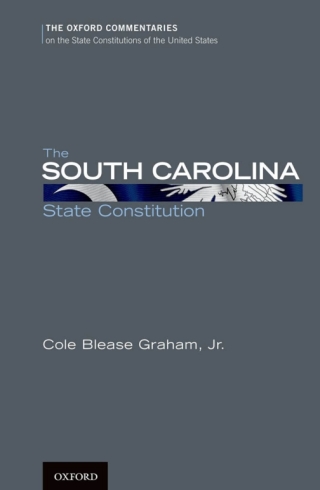 Cover image: The South Carolina State Constitution 9780199778300