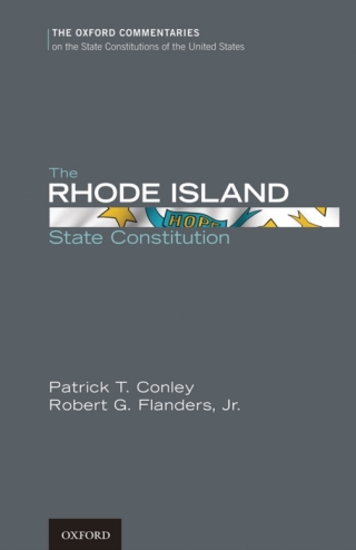 Cover image: The Rhode Island State Constitution 9780199778713
