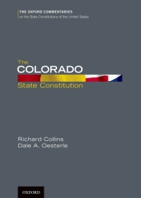 صورة الغلاف: The Colorado State Constitution 9780199778843