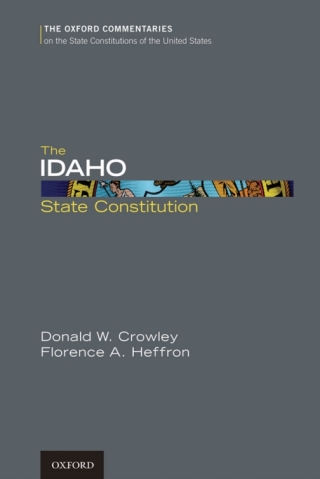 Cover image: The Idaho State Constitution 9780199778942