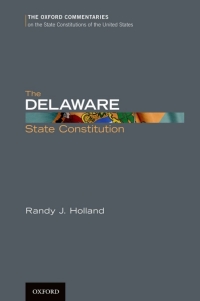 Cover image: The Delaware State Constitution 9780199779017