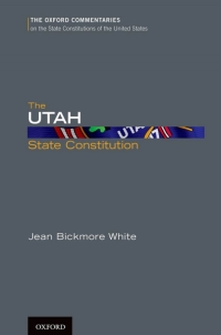 Cover image: The Utah State Constitution 9780199779284