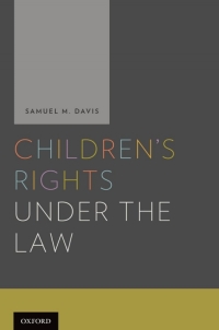 Imagen de portada: Children's Rights Under and the Law 9780199795482