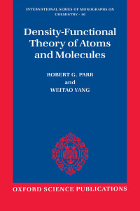 Immagine di copertina: Density-Functional Theory of Atoms and Molecules 9780195357738