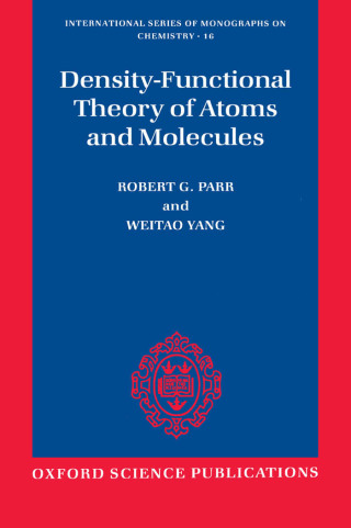 Cover image: Density-Functional Theory of Atoms and Molecules 9780195357738