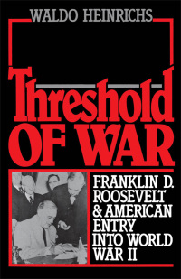 Cover image: Threshold of War 9780195061680