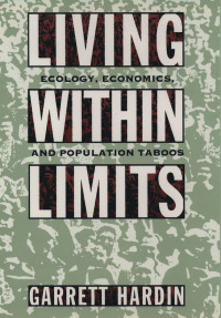 Imagen de portada: Living within Limits 9780195093858