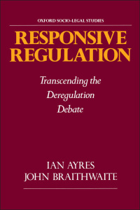 Cover image: Responsive Regulation 9780195093766