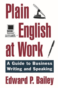 صورة الغلاف: Plain English at Work 9780195104493