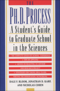 صورة الغلاف: The Ph.D. Process 9780195119008