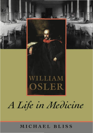 Cover image: William Osler 9780195329605