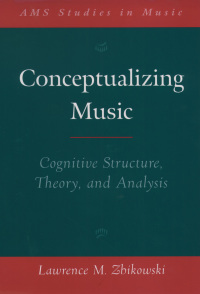 Imagen de portada: Conceptualizing Music 9780195140231